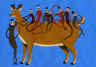 Oh Deer! | Image of Alexia Stamatiou's and Matt Dugas' work